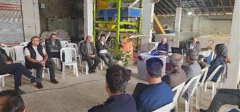 برگزاری كلاس آموزشی با عنوان راهنمای عملی نمونه‌برداری از خاك مزارع شالیزاری و مدیریت مصرف كود